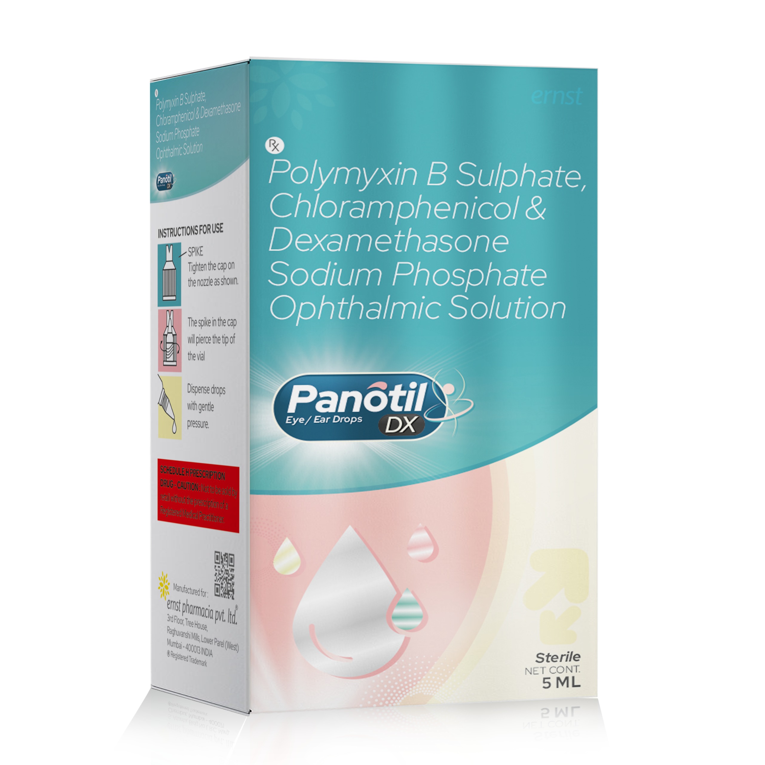 PANOTIL DX Drops - Ernst Pharmacia
