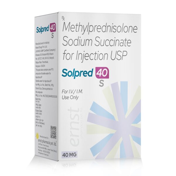 SOLPRED 40 S Injection - Ernst Pharmacia