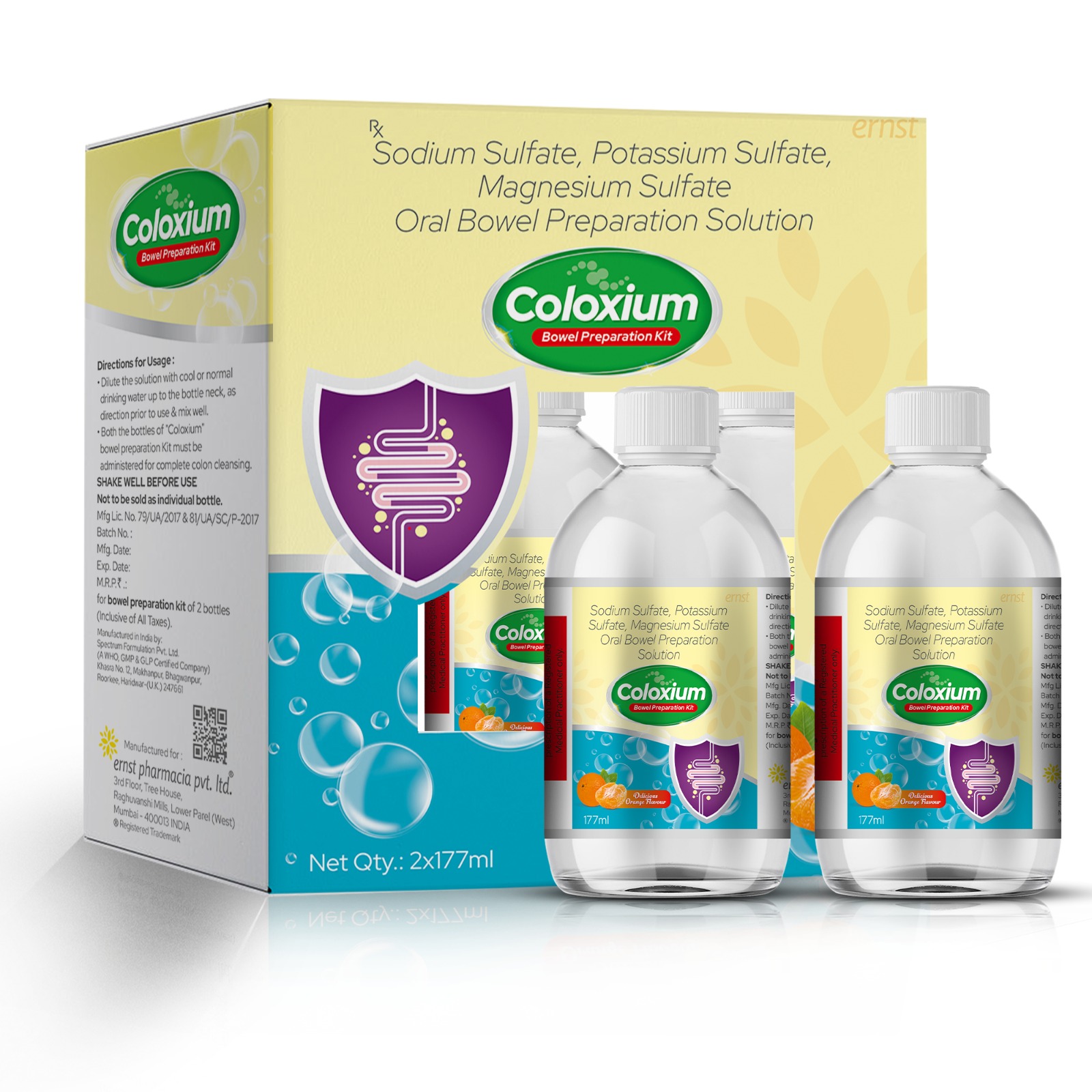 Sodium Sulfate, Potassium Sulfate & Magnesium Sulfate Oral Bowel Preparation Solution