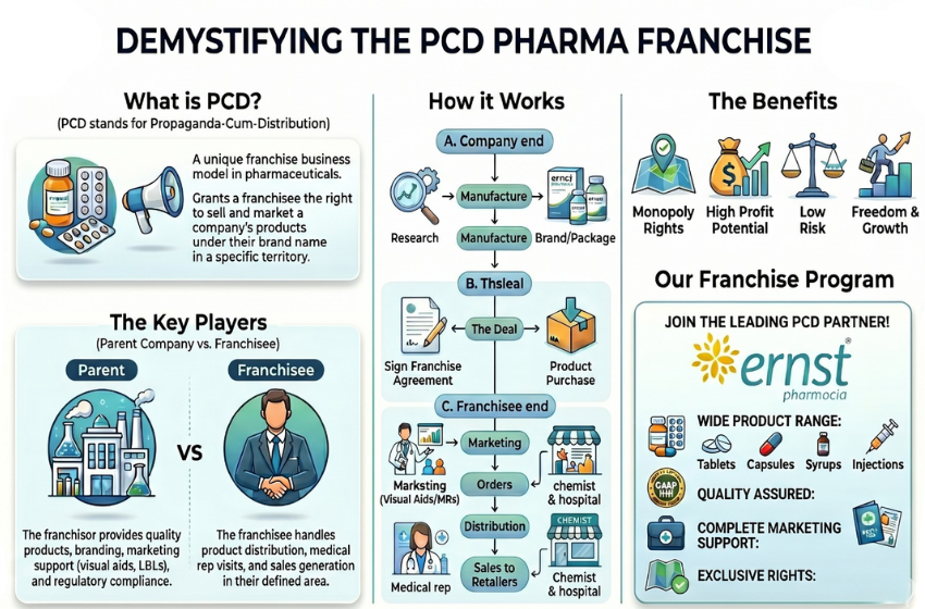What Is a PCD Pharma Franchise and How Does It Work