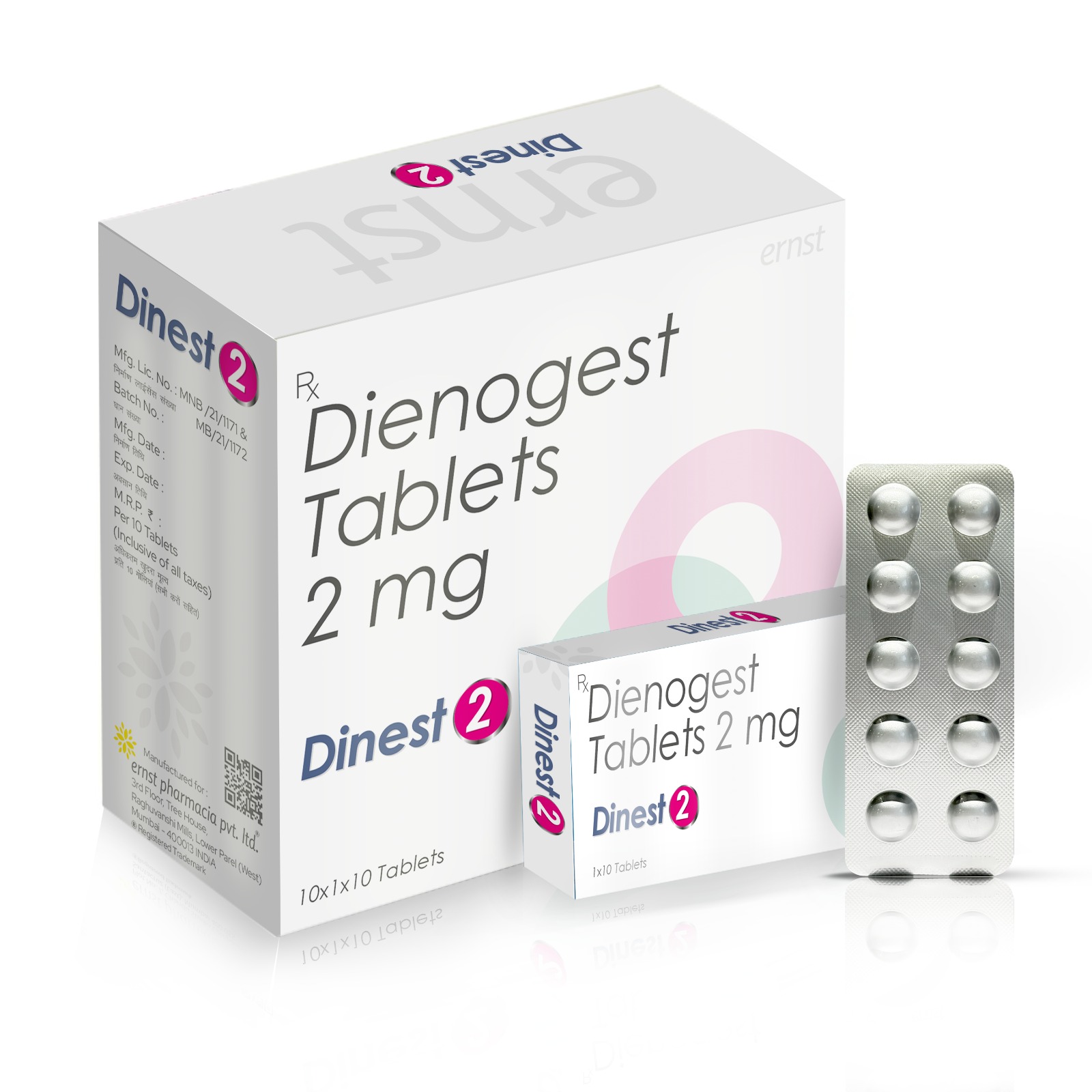 Dienogest Tablets 2 Mg