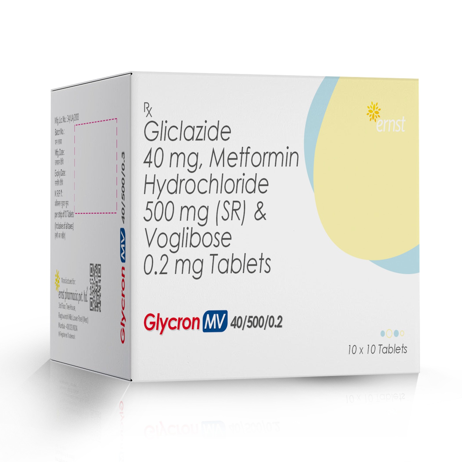 GLYCRON MV 405000.2 Tablets - Ernst Pharmcia