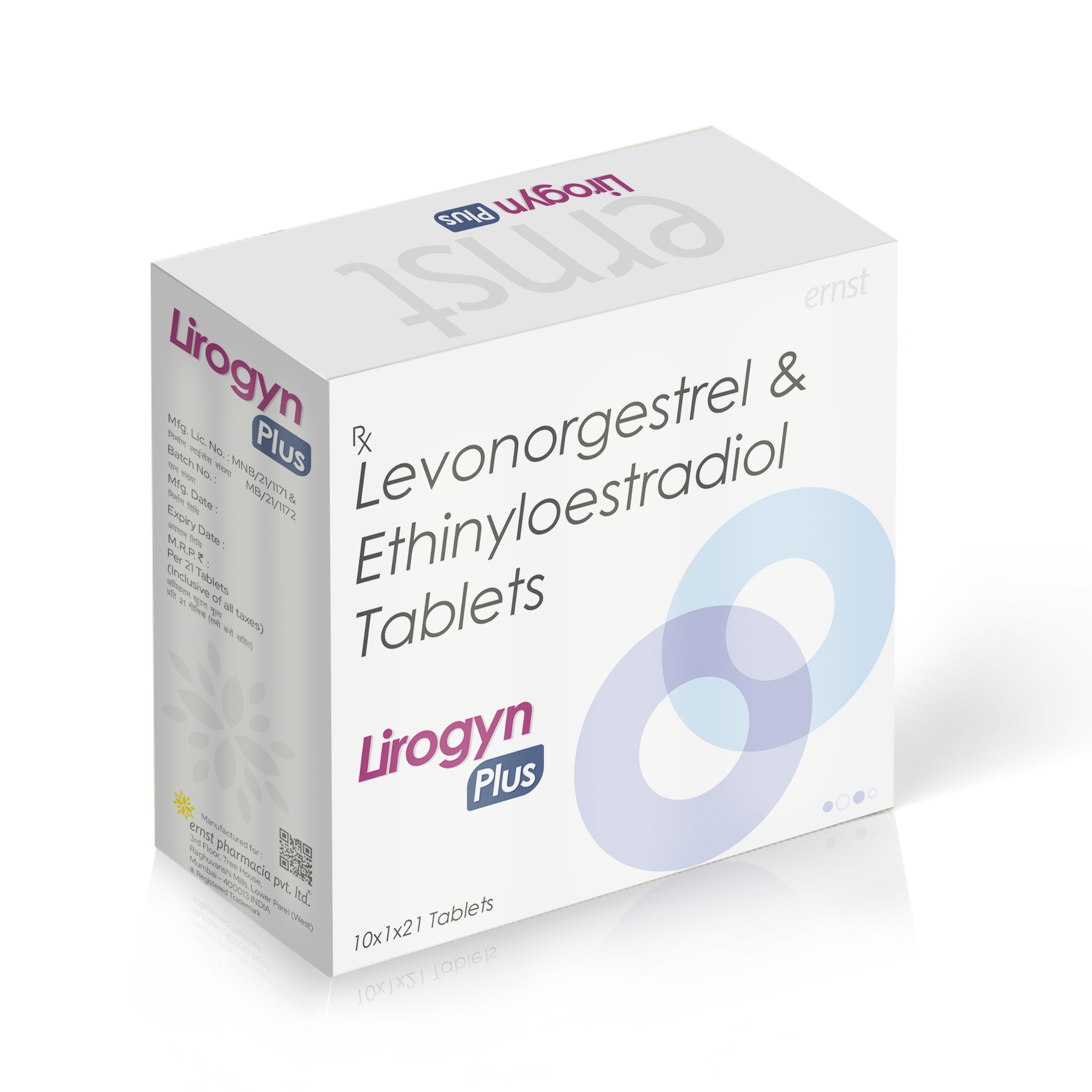 LIROGYN PLUS Tablets - Ernst Pharmcia