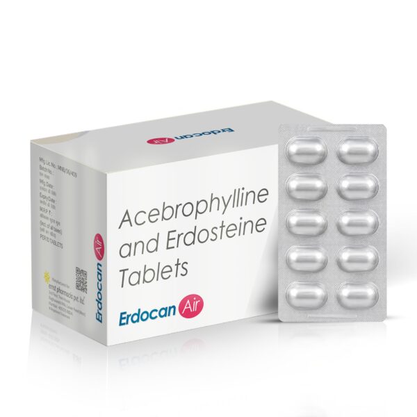 Acebrophylline & Erdosteine Tablets