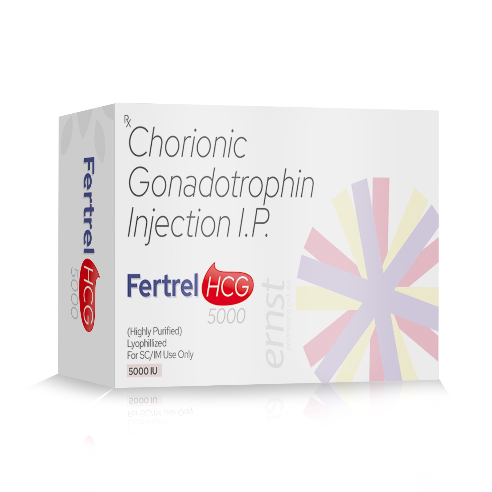 Chorionic Gonadotropin Injection IP 5000 IU - Ernst Pharmacia