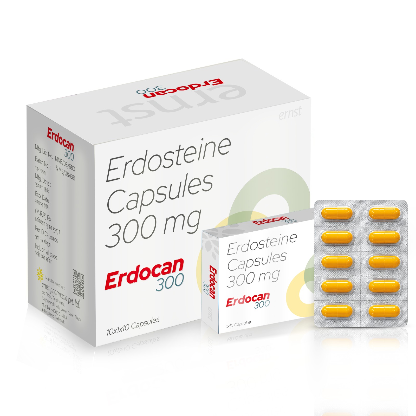 Erdosteine Capsules 300 Mg