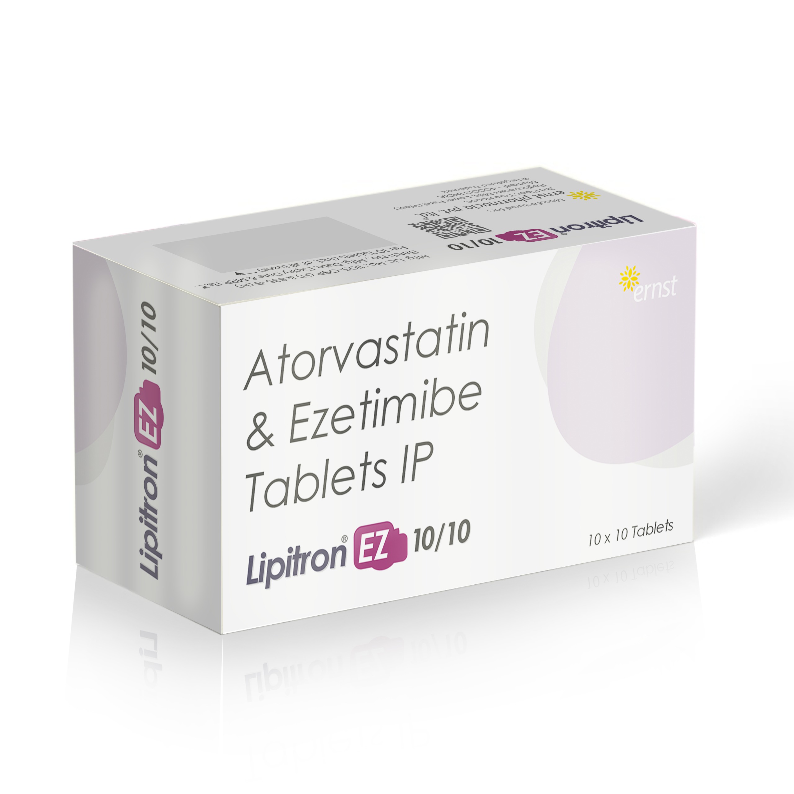 LIPITRON EZ 10-10 Tablet - Ernst Pharmcia
