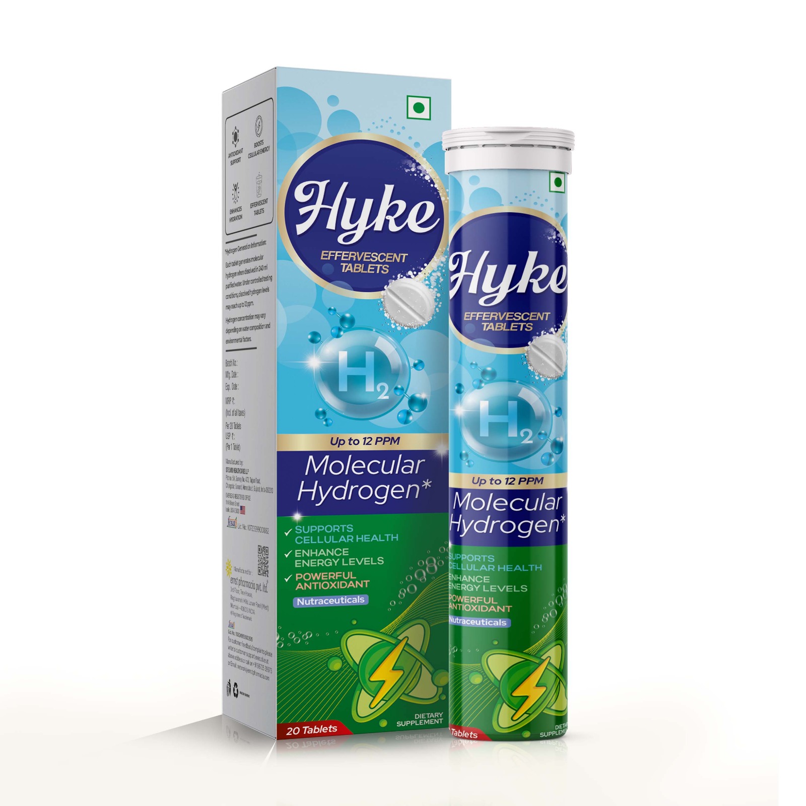 Molecular Hydrogen Effervescent Tablet