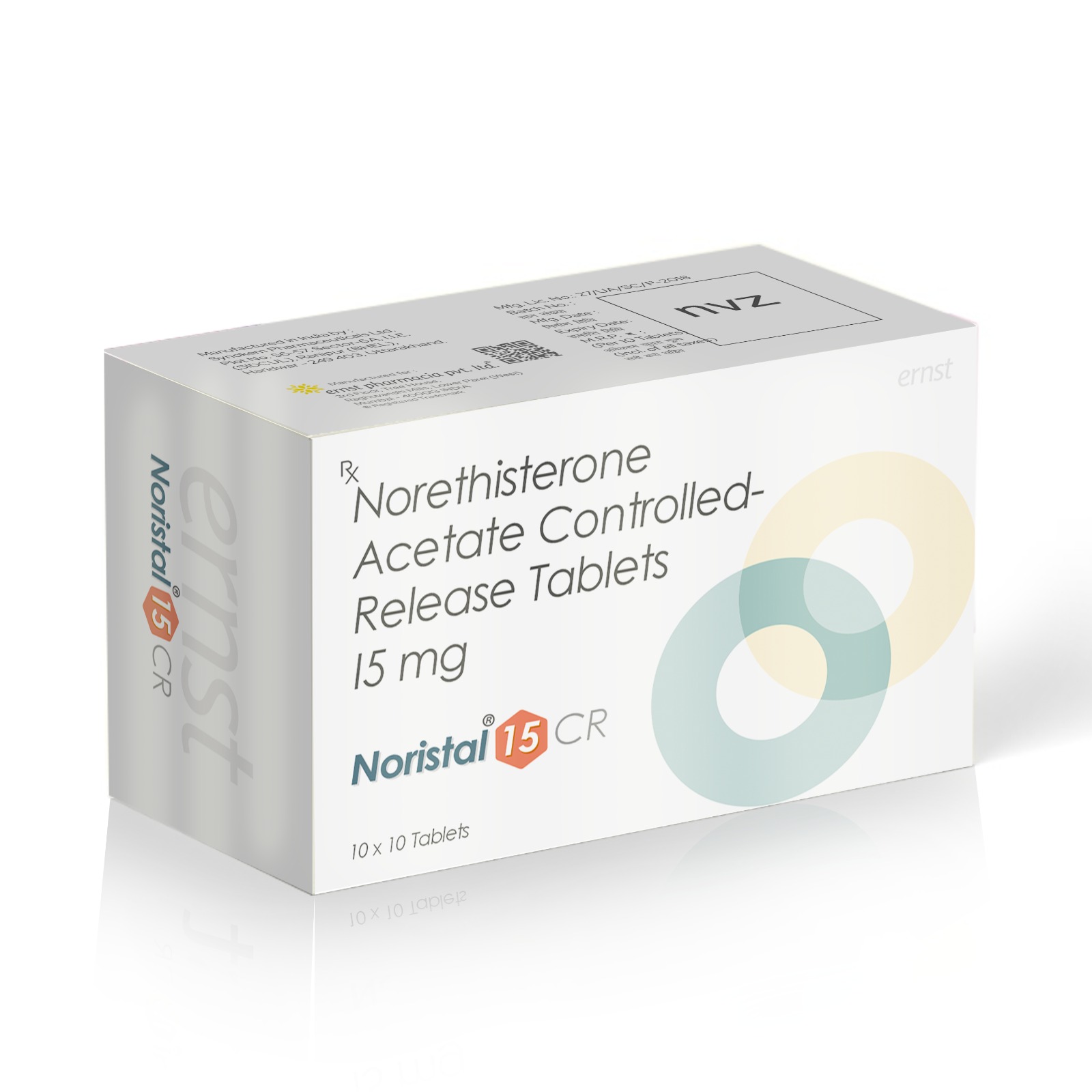 NORISTAL 15 CR Tablets - Ernst Pharmcia