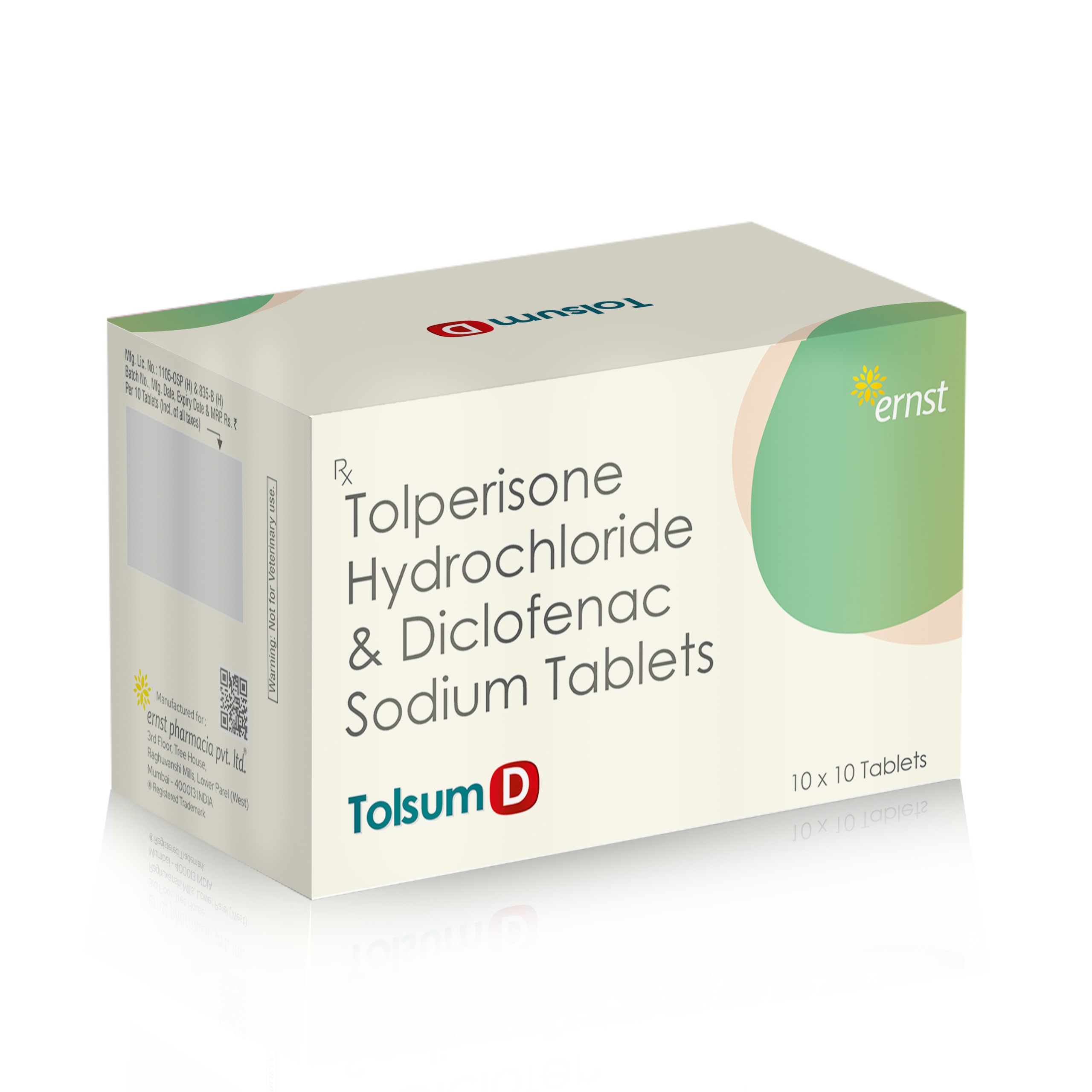 TOLSUM D Tablets - Ernst Pharmcia