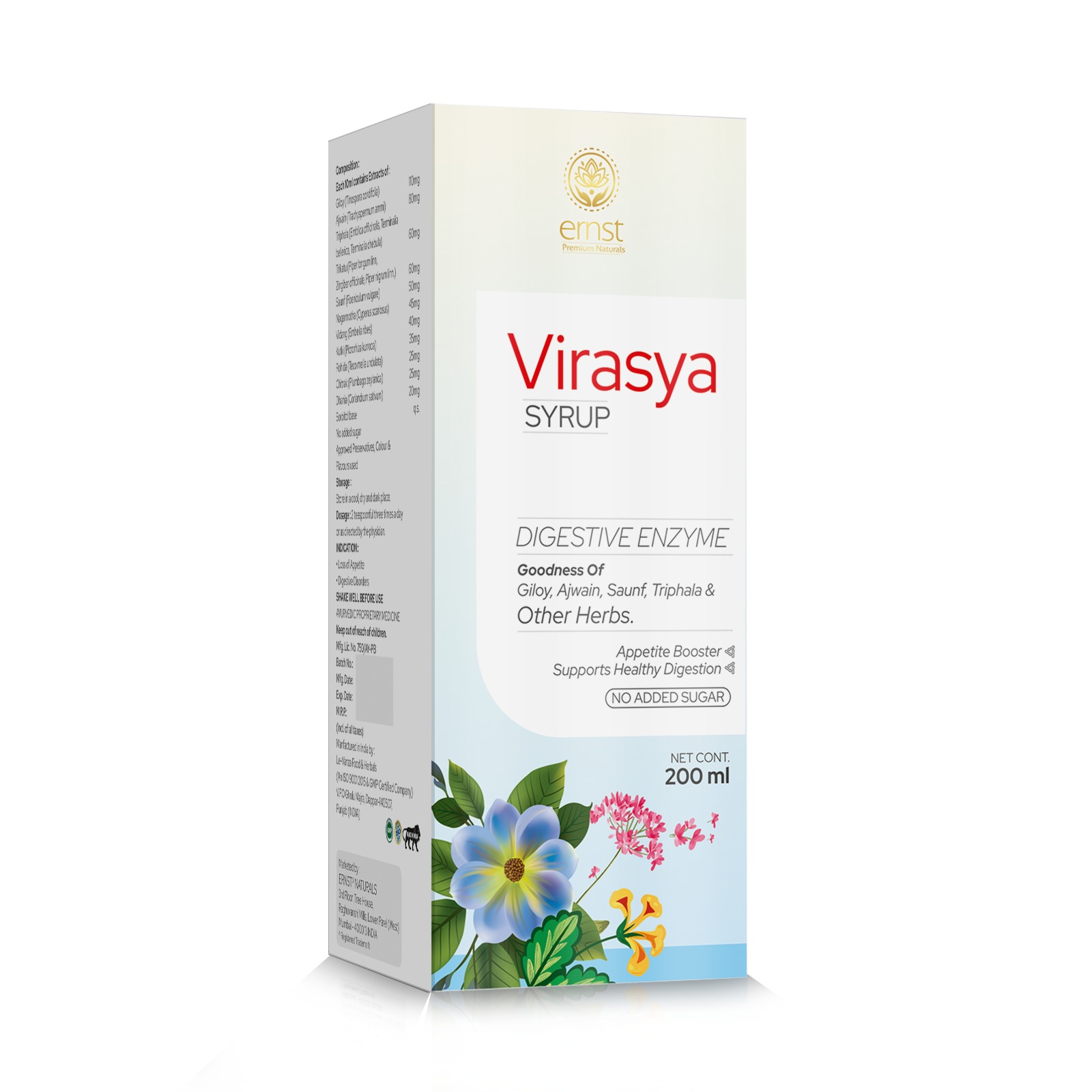 VIRASYA Syrup - Ernst Pharmacia