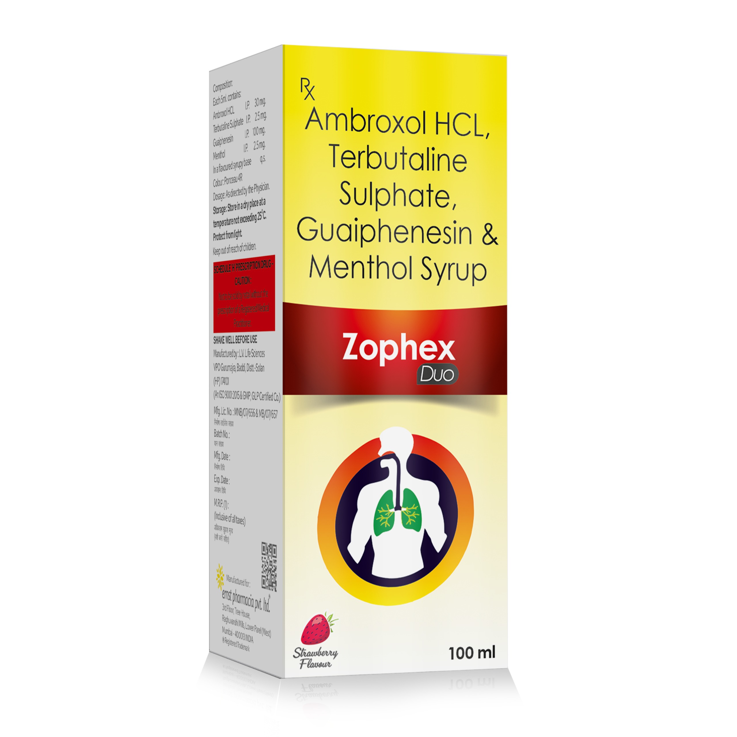 ZOPHEX DUO Syrup - Ernst Pharmcia
