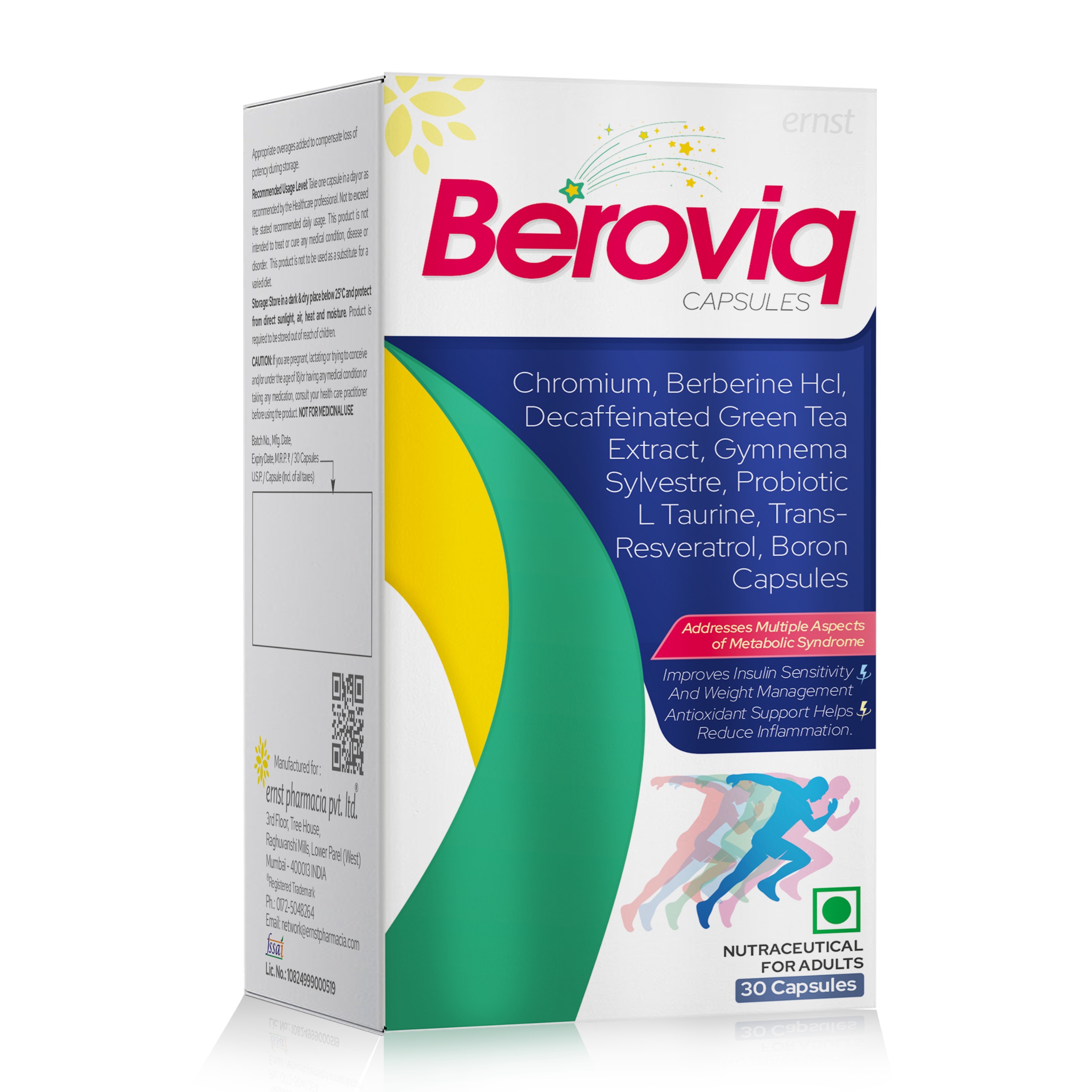 BEROVIQ Capsules - Ernst Pharmcia