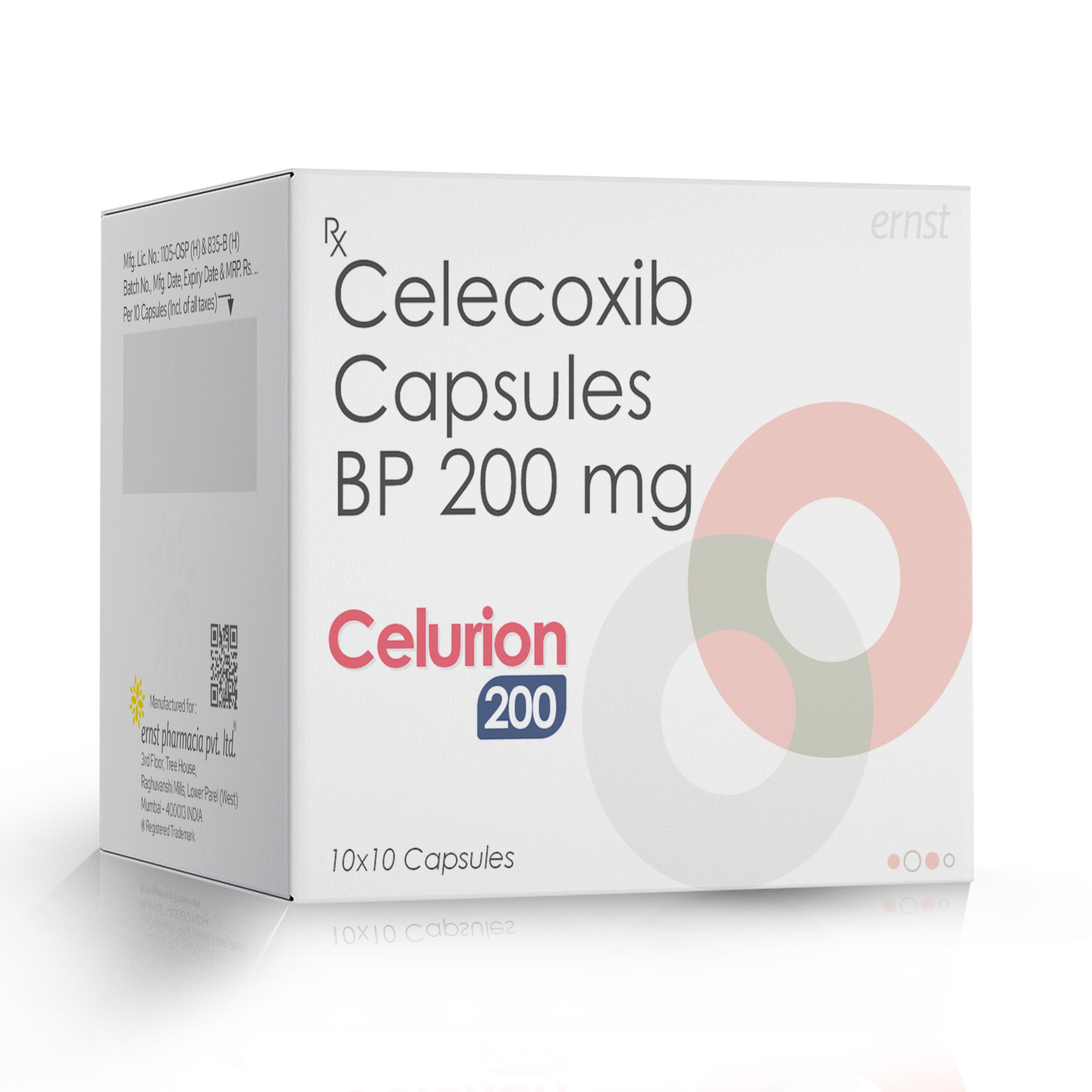 CELURION 200 Capsules - Ernst Pharmcia