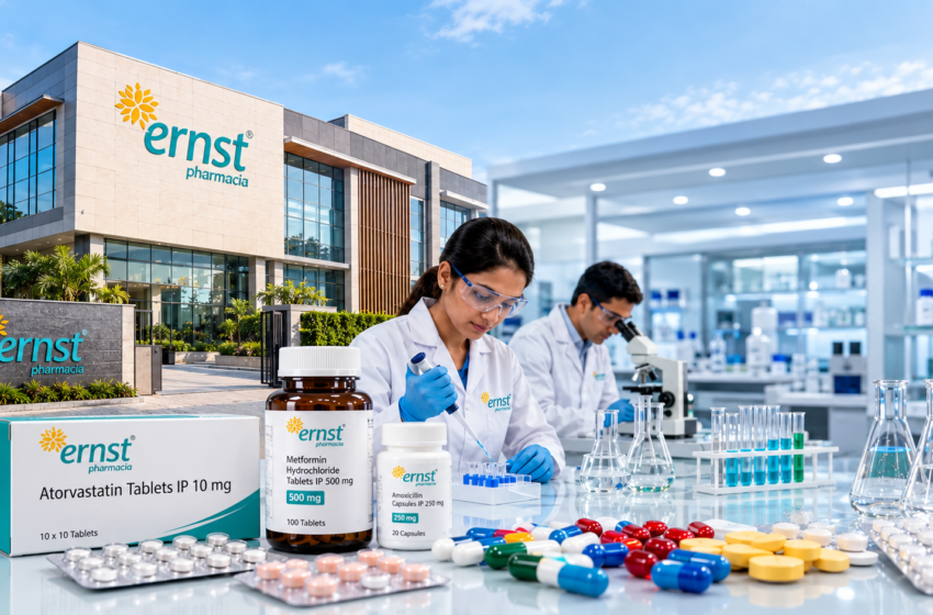Ernst Pharmacia – Best Pharmaceutical Company in India: Top Pharma Companies in 2026