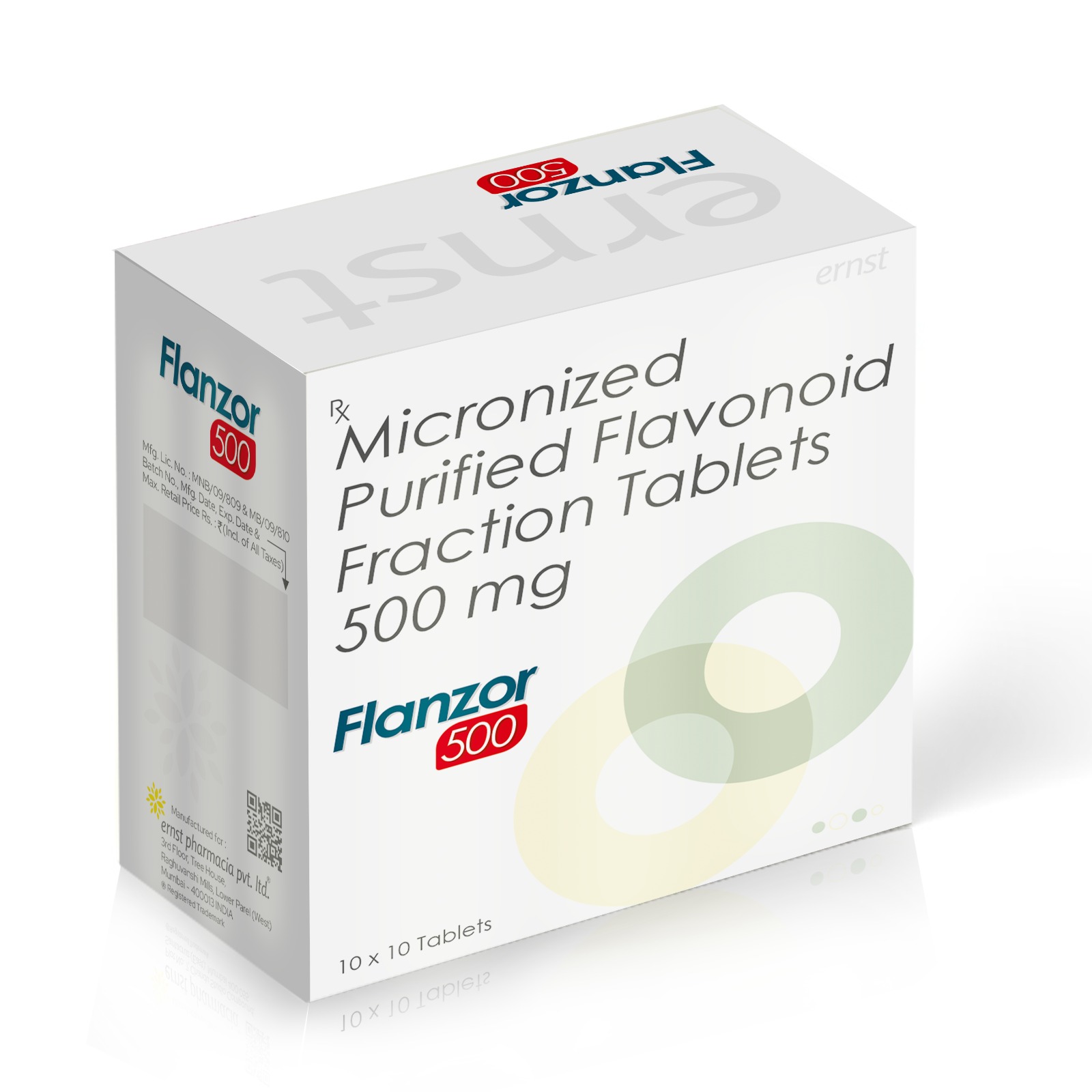 FLANZOR 500 Tablets - Ernst Pharmacia