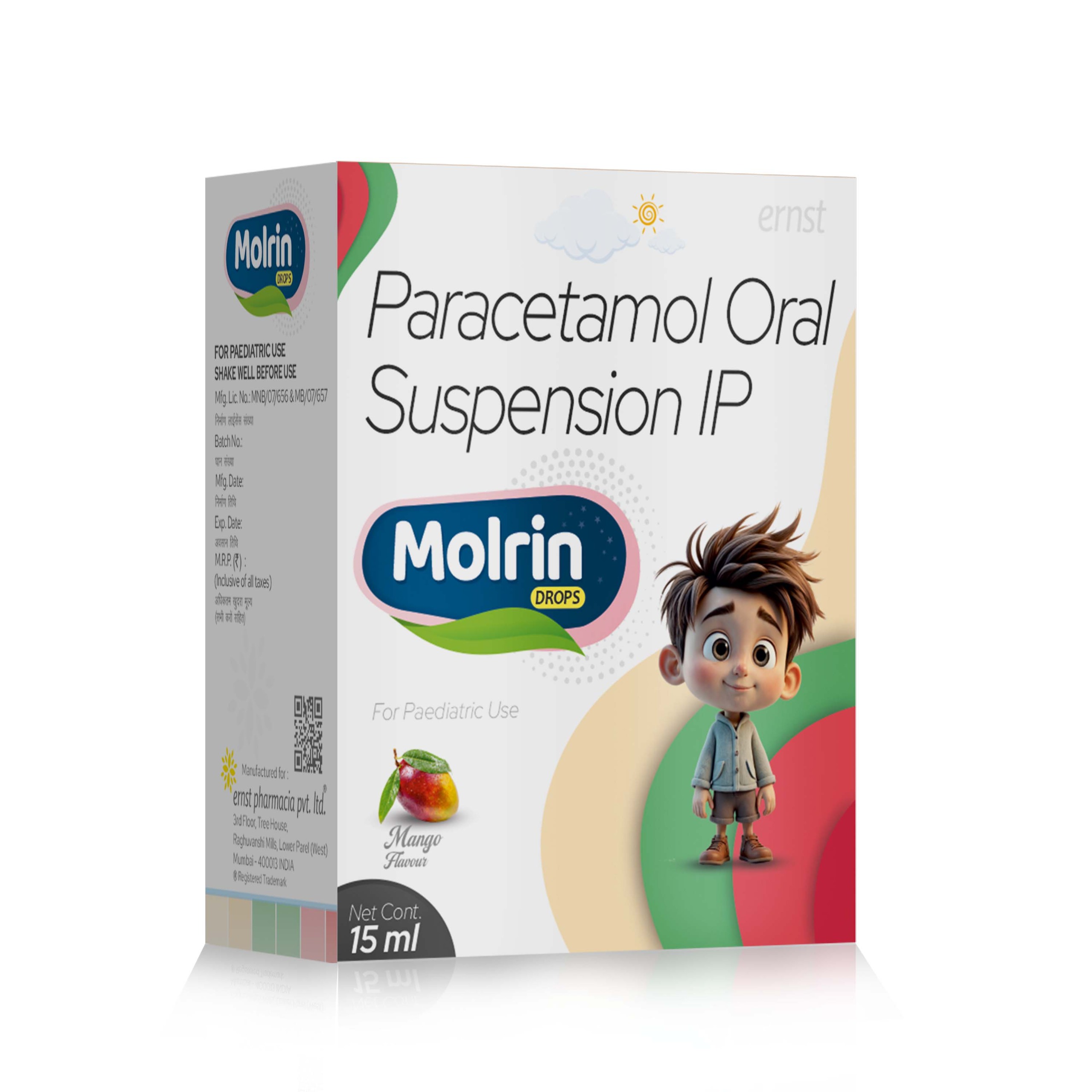 MOLRIN DROPS - Ernst Pharmacia