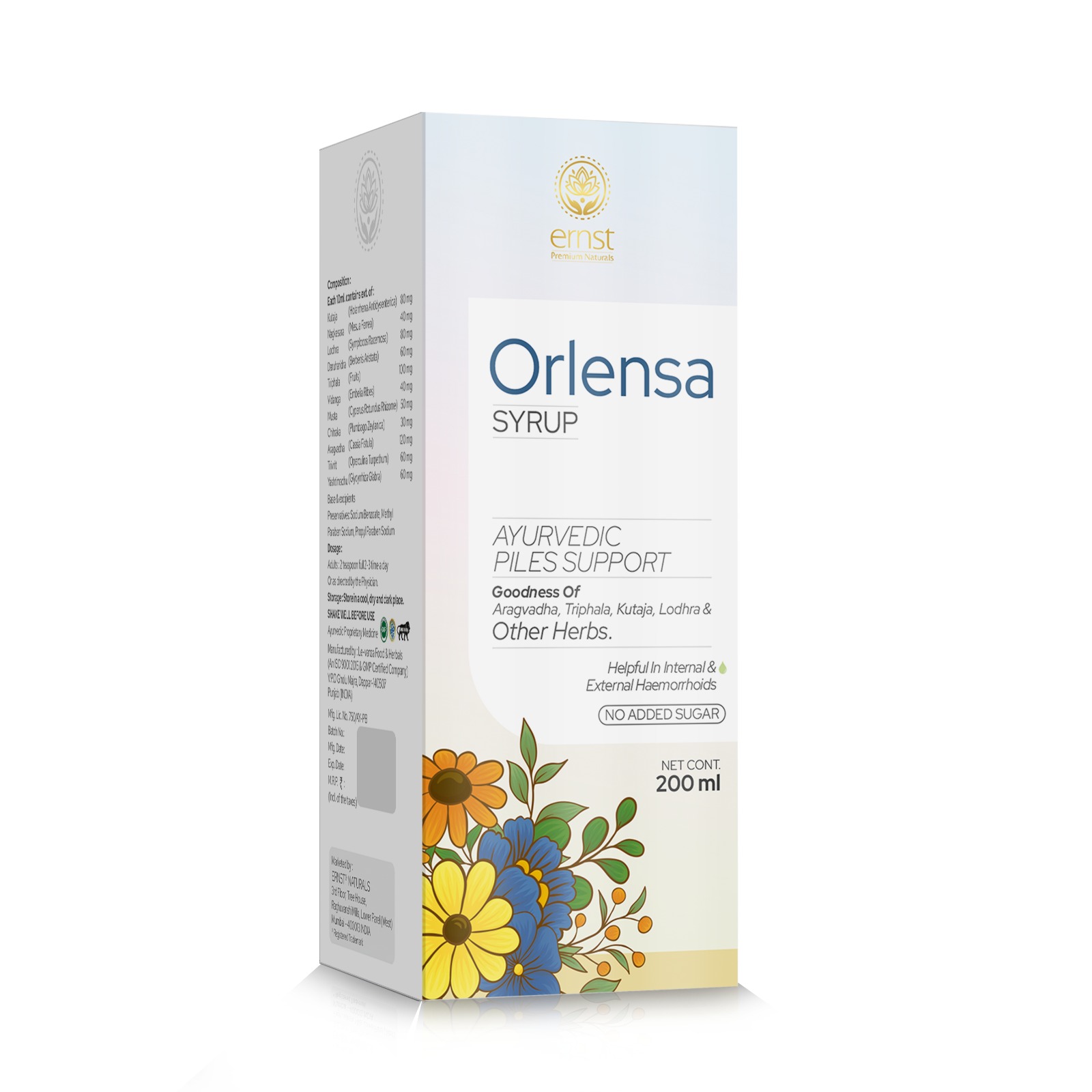 ORLENSA Syrup - Ernst Pharmacia