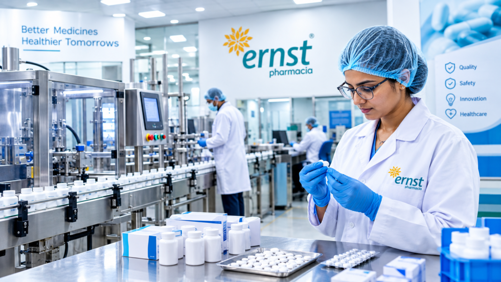 Ernst Pharmacia – Leading Pharmaceutical Companies in India: Industry, Manufacturing & Healthcare
