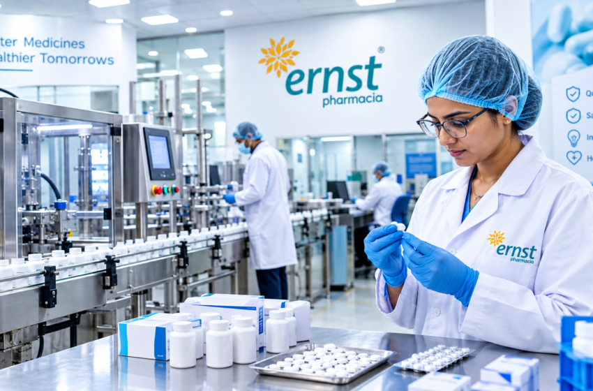 Ernst Pharmacia – Leading Pharmaceutical Companies in India: Industry, Manufacturing & Healthcare