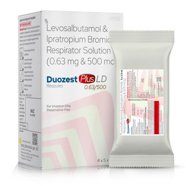 Levosalbutamol & Ipratropium Bromide Respirator Solution