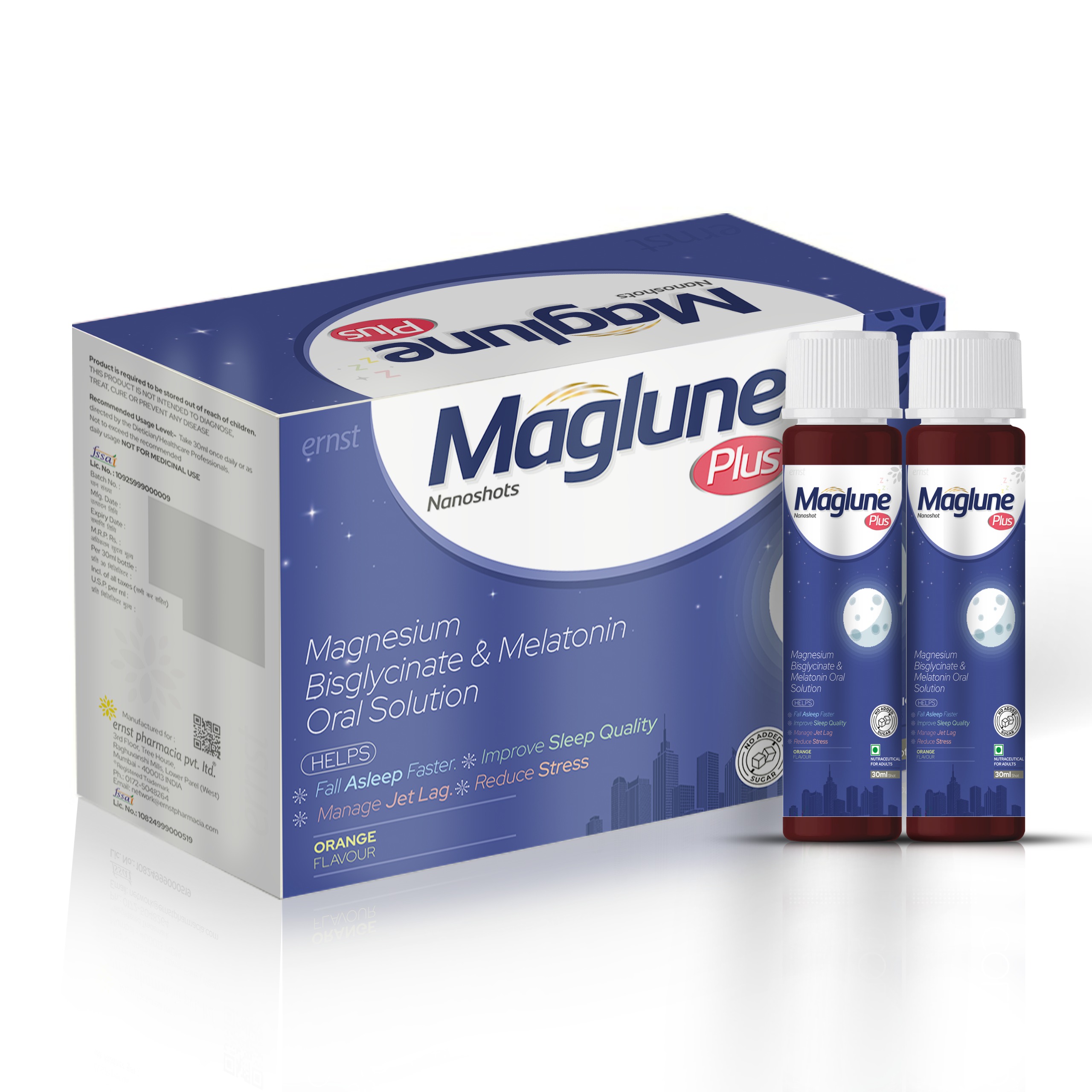 Magnesium Bisglycinate & Melatonin Oral Solution