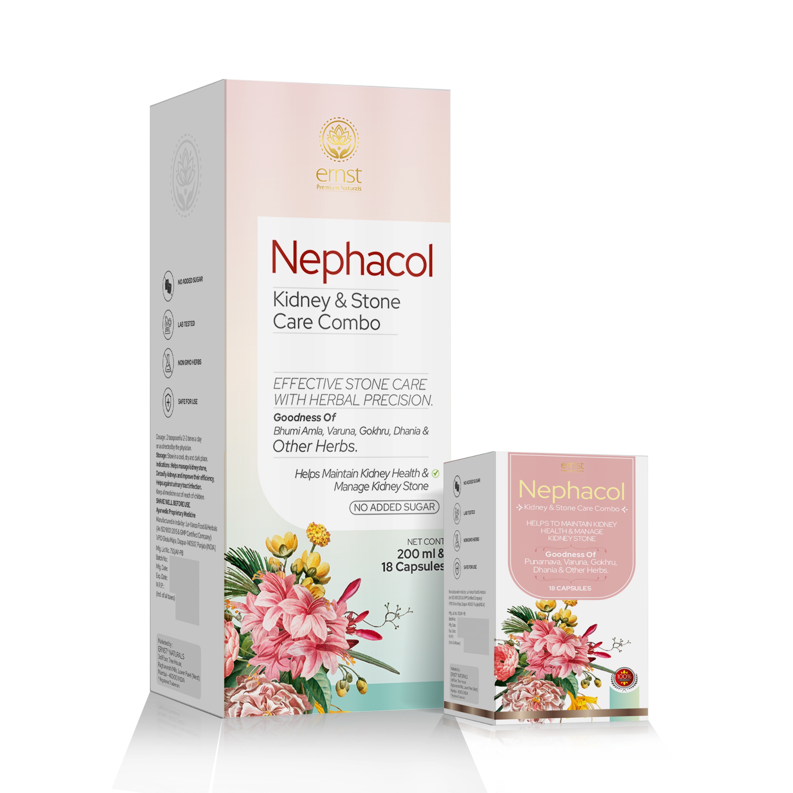 NEPHACOL Combo Kit - Ernst Pharmacia