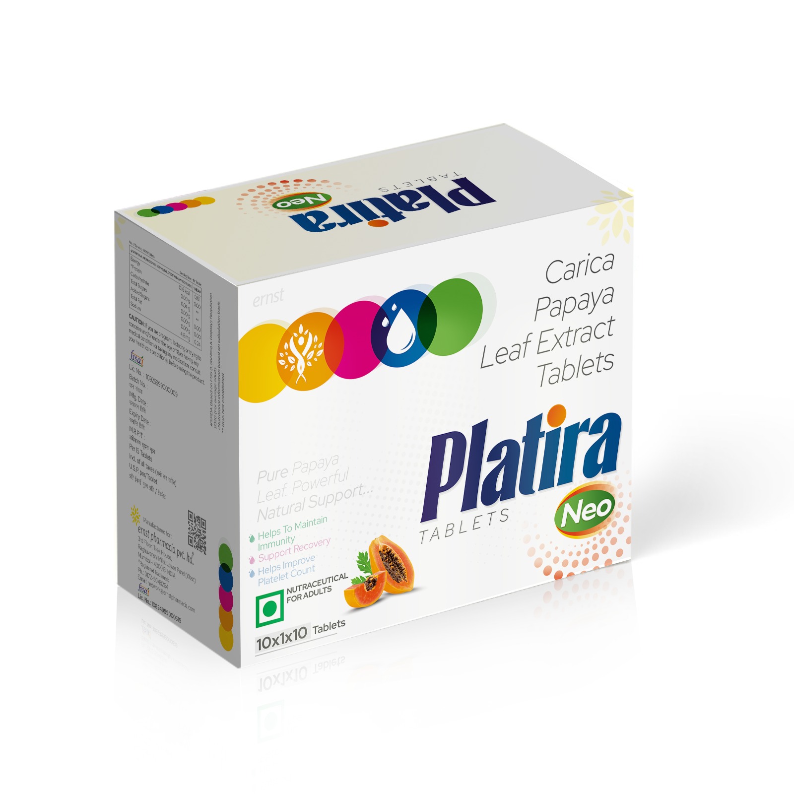 PLATIRA NEO Tablets - Ernst Pharmacia