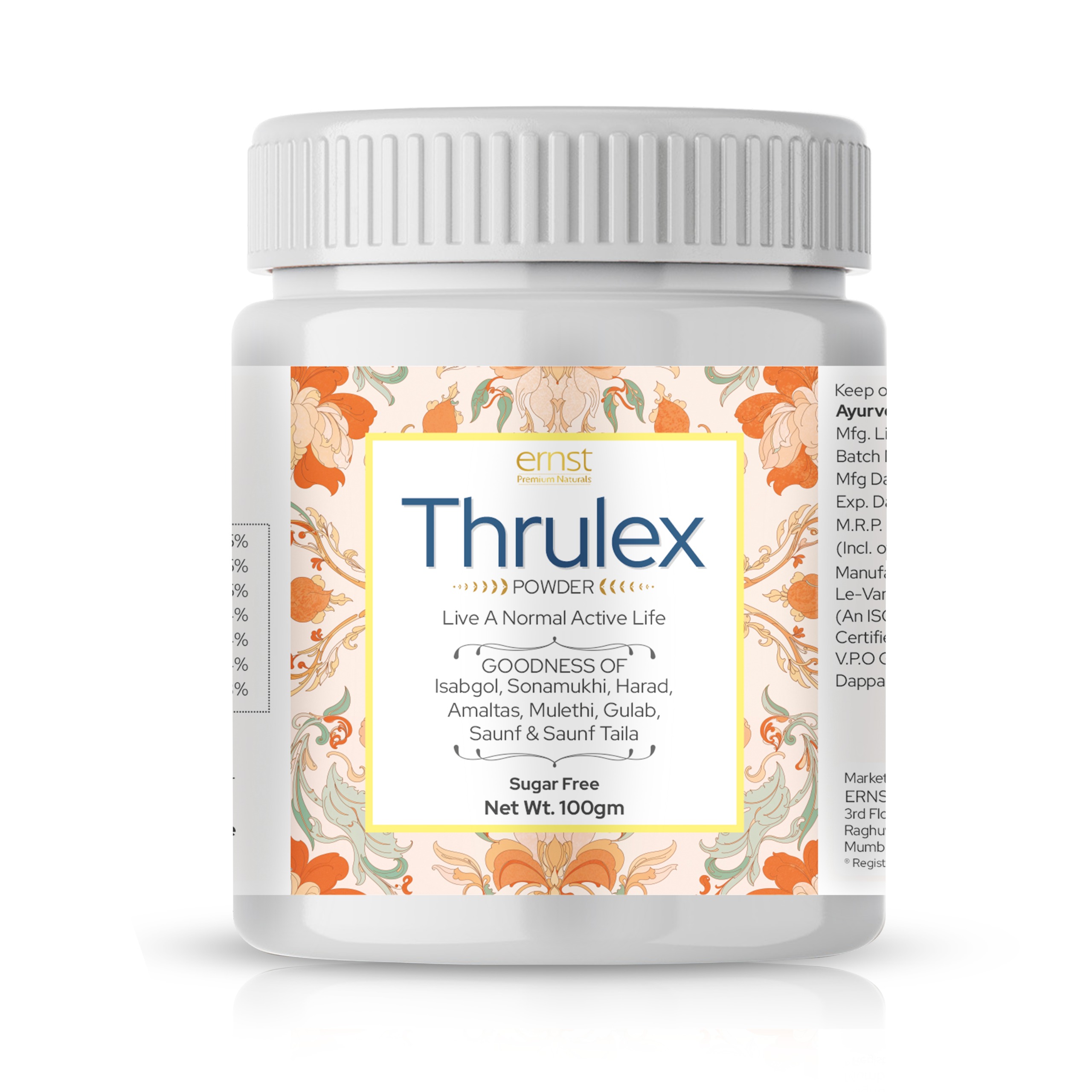 THRULEX Luxative Powder - Ernst Pharmacia